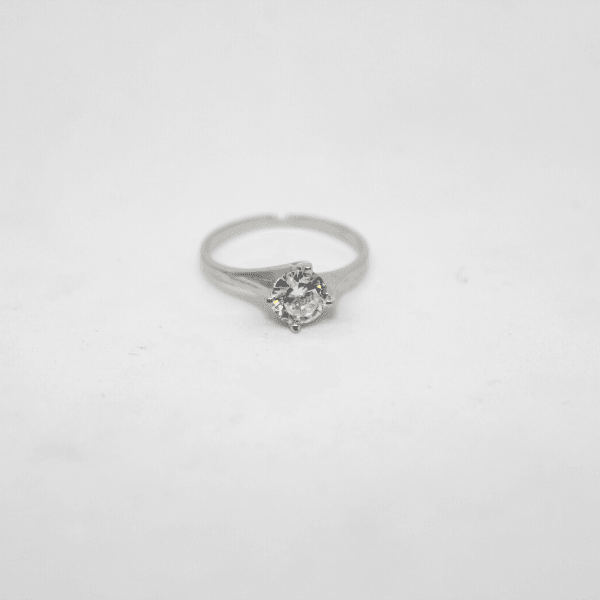 Anello modello valentino argento rodiato 925% Gioielleria Mele