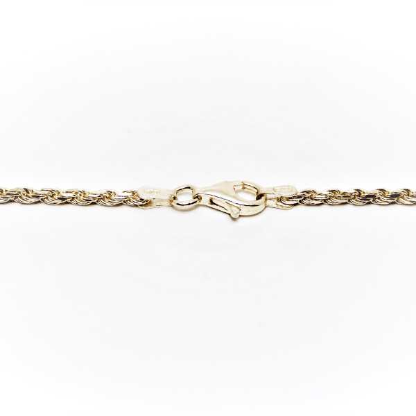 Catena Sarda argento bianco cordone Gioielleria Mele