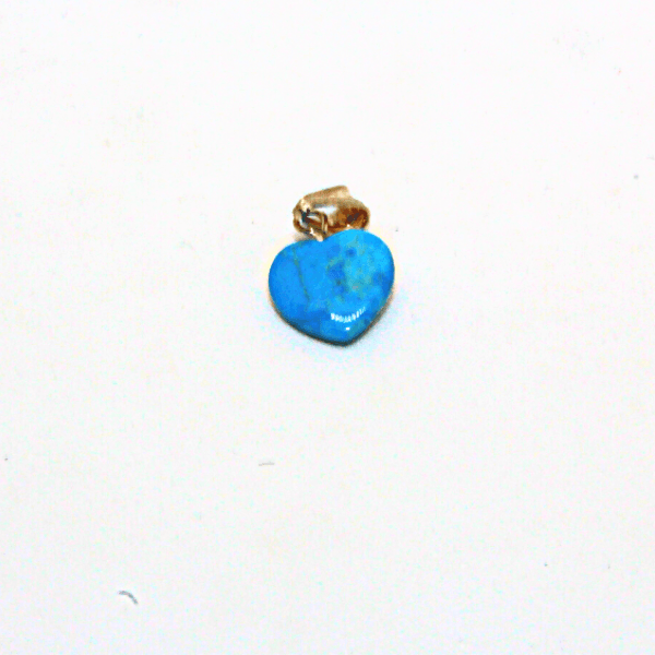 Ciondolo cuore turchese in argento Gioielleria Mele