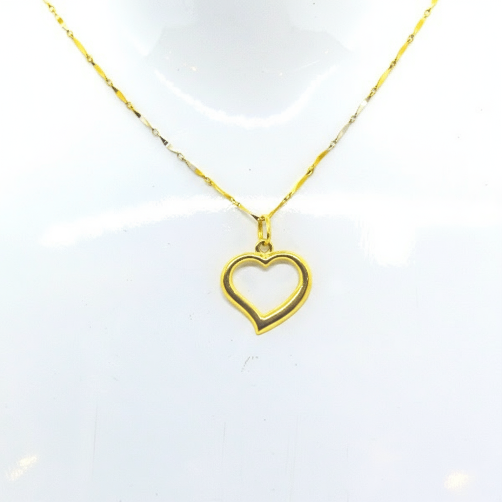 Girocollo da donna in oro giallo/ bianco rodiato Gioielleria Mele