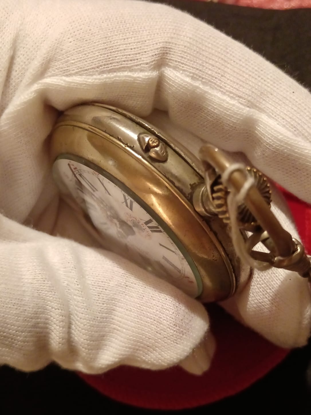 Gioielleria Mele Orologio da Tasca Antico W. Roskopf & Cie – Modello Originale Meccanico a Carica Manuale Gioielleria Mele