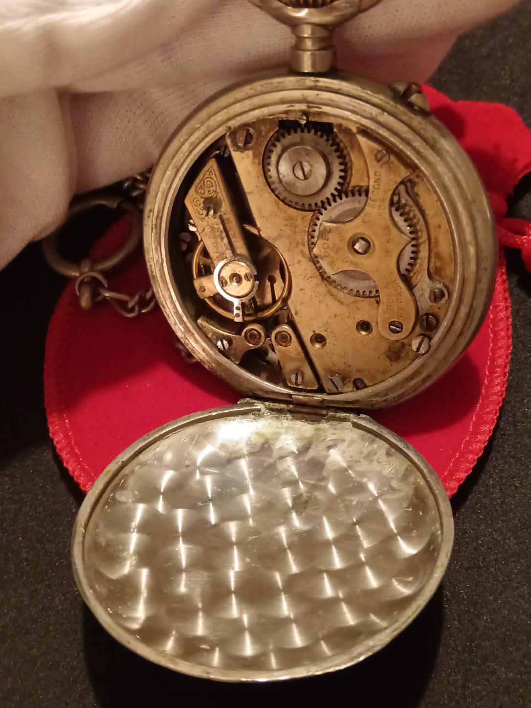 Gioielleria Mele Orologio da Tasca Antico W. Roskopf & Cie – Modello Originale Meccanico a Carica Manuale Gioielleria Mele