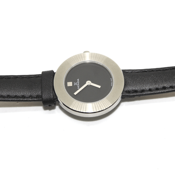 Orologio Mondia analogico da donna, in pelle e acciaio Gioielleria Mele