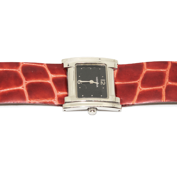 Orologio Mondia analogico da donna, in pelle e acciaio Gioielleria Mele