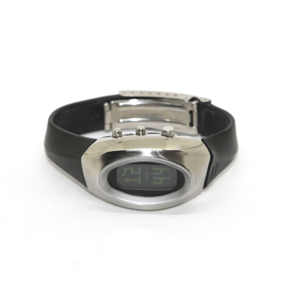 Orologio Timex digitale da donna, in acciaio nero Gioielleria Mele