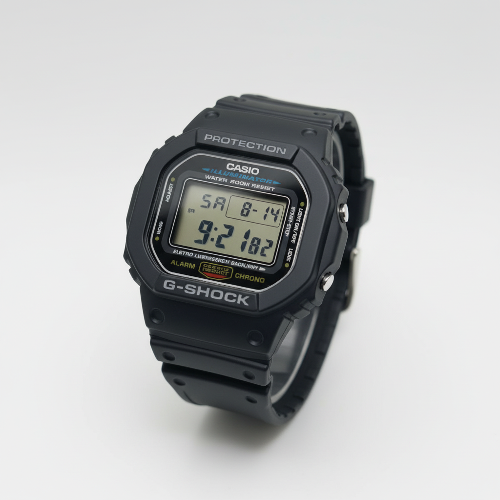 Gioielleria Mele G-shock digitale nero in gomma G-shock 109.00
