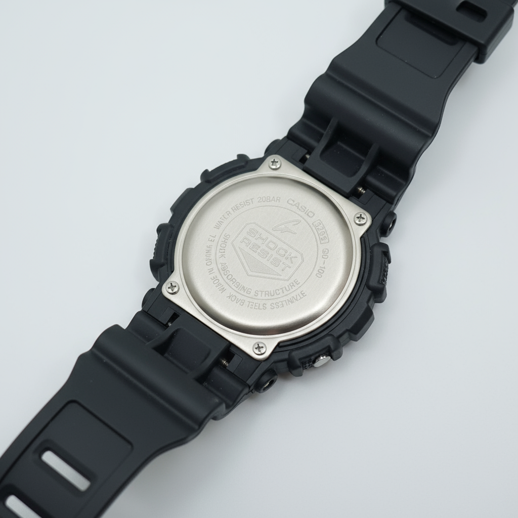 Gioielleria Mele G-shock Casio nero metallizzato, subacqueo Casio 149.00