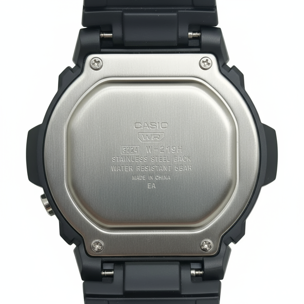 Gioielleria Mele Cronometro Casio nero Subacqueo Casio 0.00
