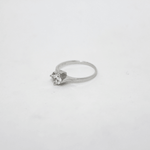 Anello modello valentino argento rodiato 925% Gioielleria Mele