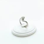 Anello solitario da donna in oro con diamante brillante Gioielleria Mele