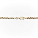 Catena Sarda argento bianco cordone Gioielleria Mele