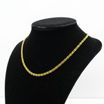 Catena in oro da uomo con maglia di occhio di pernice Gioielleria Mele