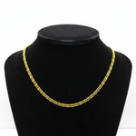 Gioielleria Mele Catena in oro da uomo con maglia di occhio di pernice Gioielleria Mele