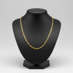 Gioielleria Mele Catena in oro giallo da uomo con maglia Gioielleria Mele