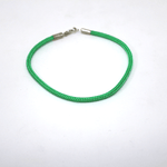 Cordoncino verde con argento bianco Gioielleria Mele