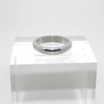 Fede classica in argento bianco o dorato Gioielleria Mele