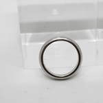 Fede classica rodiata in argento Gioielleria Mele