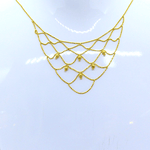 Girocollo da donna in oro giallo 18 Kt Gioielleria Mele