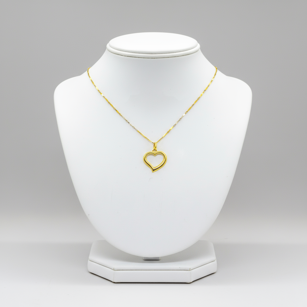 Gioielleria Mele Girocollo da donna in oro giallo/ bianco rodiato Gioielleria Mele