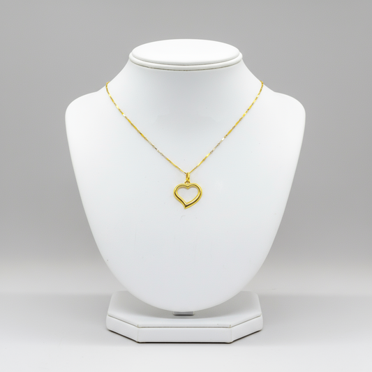 Gioielleria Mele Girocollo da donna in oro giallo/ bianco rodiato Gioielleria Mele