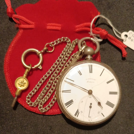 Gioielleria Mele Orologio da tasca  antico C. LEFFLER 1800s vintage Gioielleria Mele