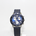 Orologio Extro subacqueo da donna, blu in pelle e metallo Gioielleria Mele