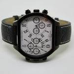 Orologio M&M, cronografo da uomo in pelle di vitello Gioielleria Mele