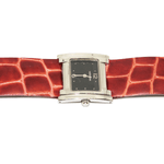 Orologio Mondia analogico da donna, in pelle e acciaio Gioielleria Mele