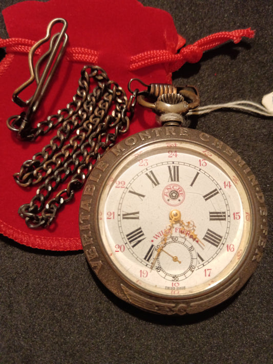 Gioielleria Mele Orologio da Tasca Will Frères – Edizione "Chemin de Fer" – c. 1910/1930 Gioielleria Mele